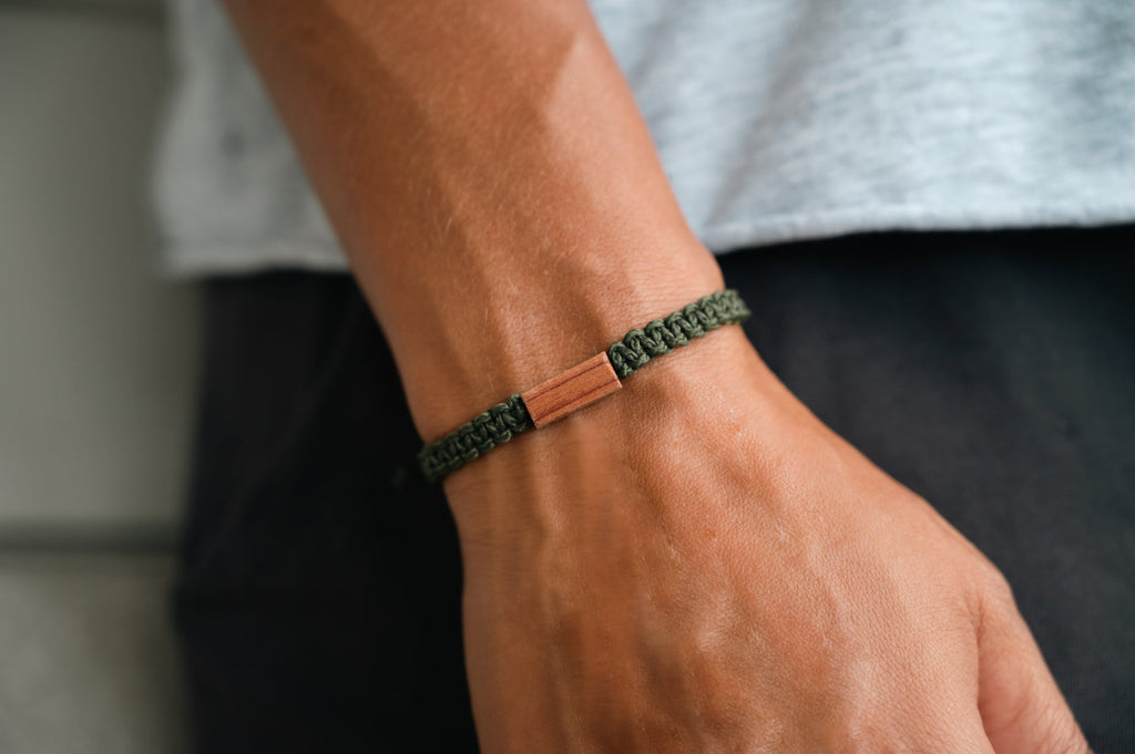 The Original Wood & Macramé Bracelet