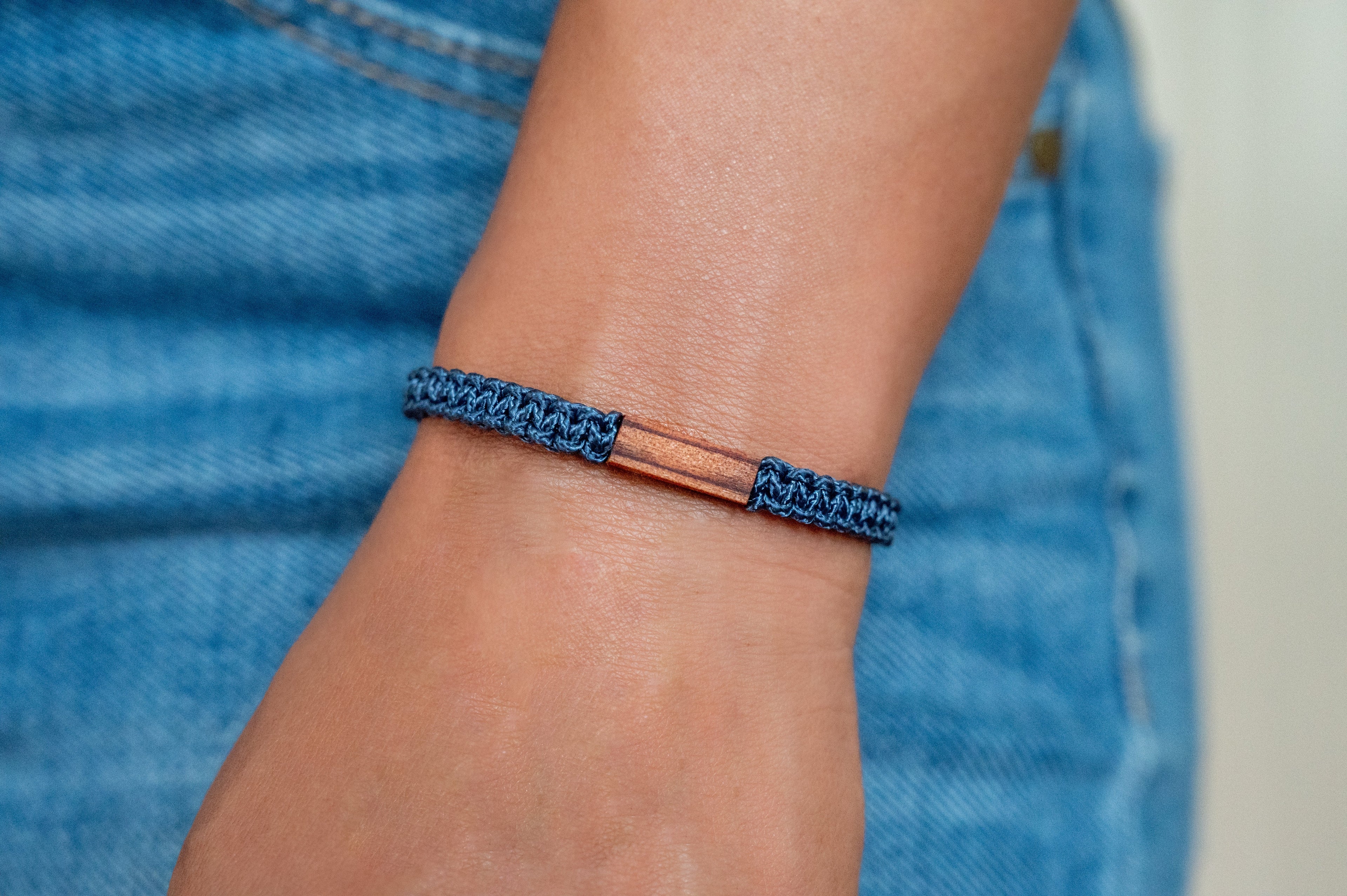 The Original Wood & Macramé Bracelet
