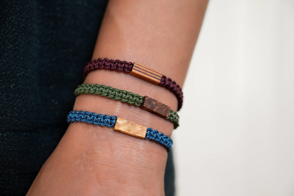 The Original Wood & Macramé Bracelet