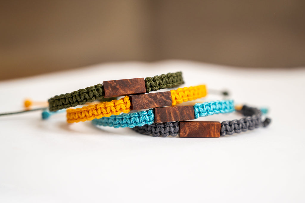 The Original Wood & Macramé Bracelet