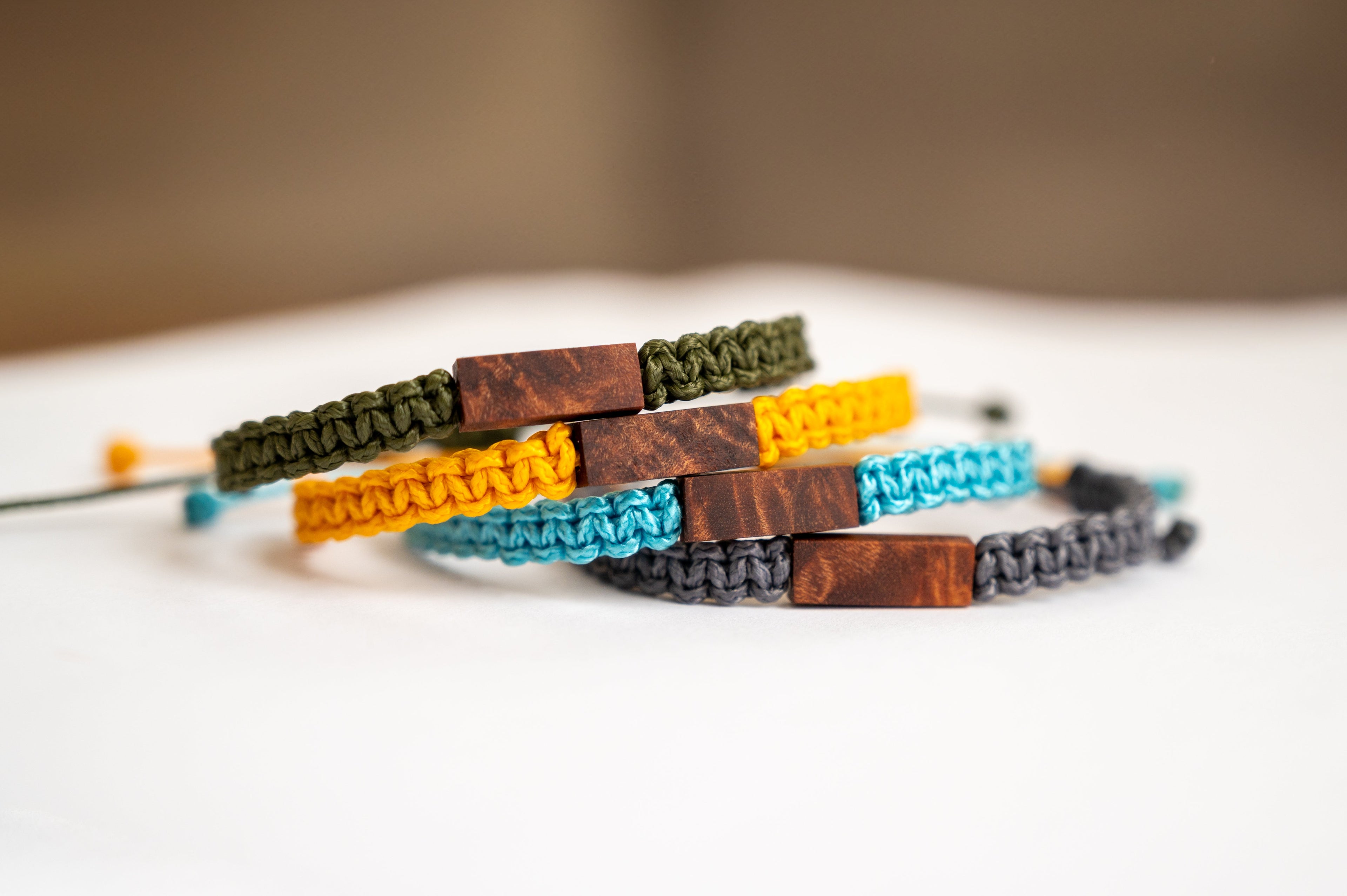 The Original Wood & Macramé Bracelet
