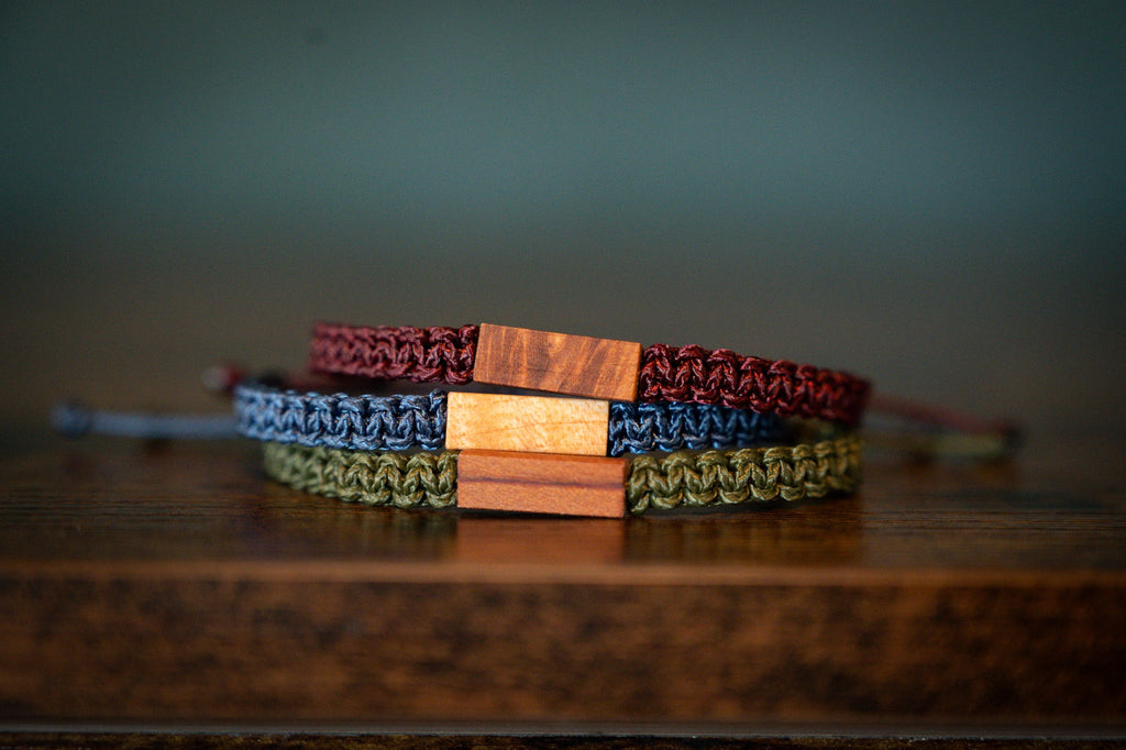 The Original Wood & Macramé Bracelet